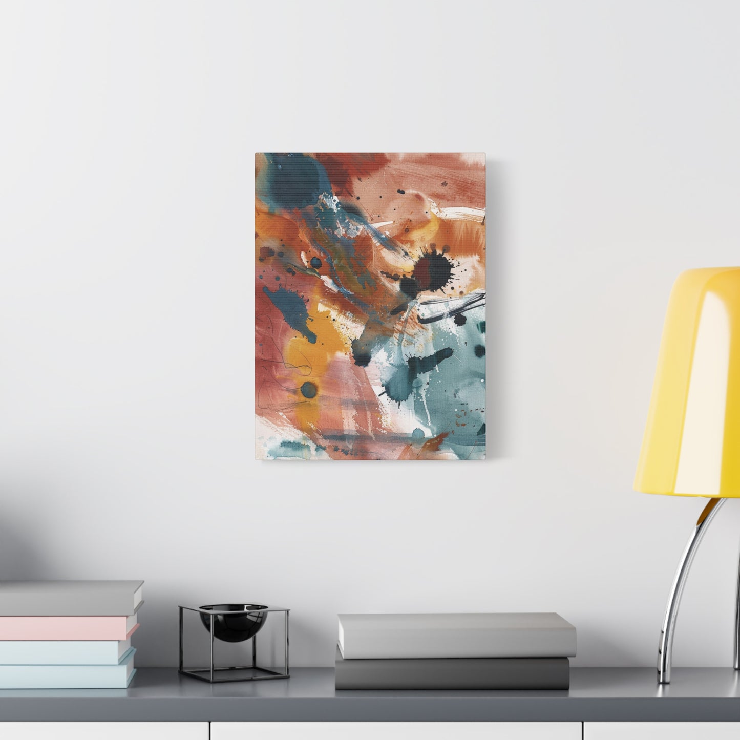 "Copper Dreams" - Premium Canvas Wall Art | Modern Abstract Gallery Print