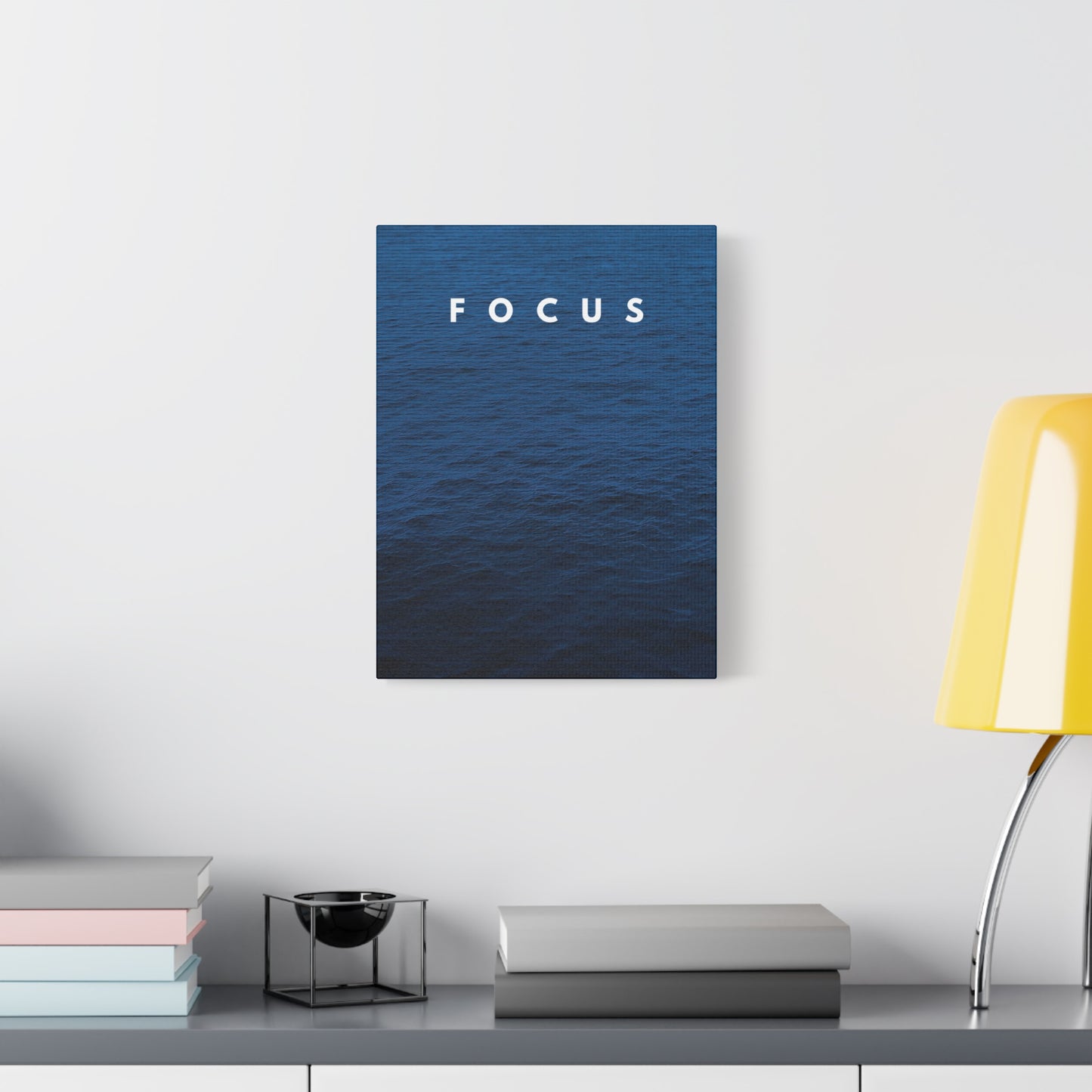 "Focus" - Premium Canvas Wall Art | Rise Collection Gallery Print