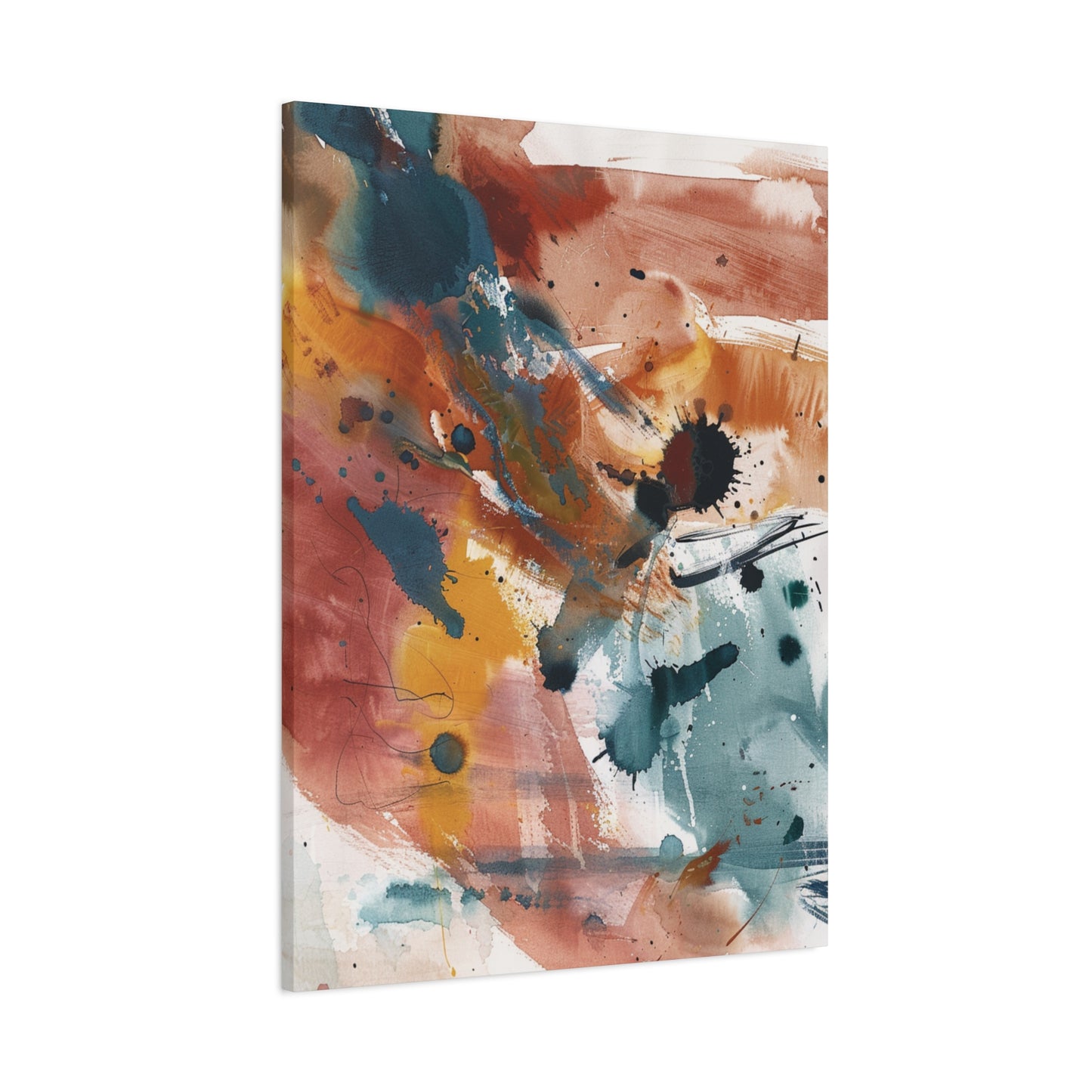 "Copper Dreams" - Premium Canvas Wall Art | Modern Abstract Gallery Print
