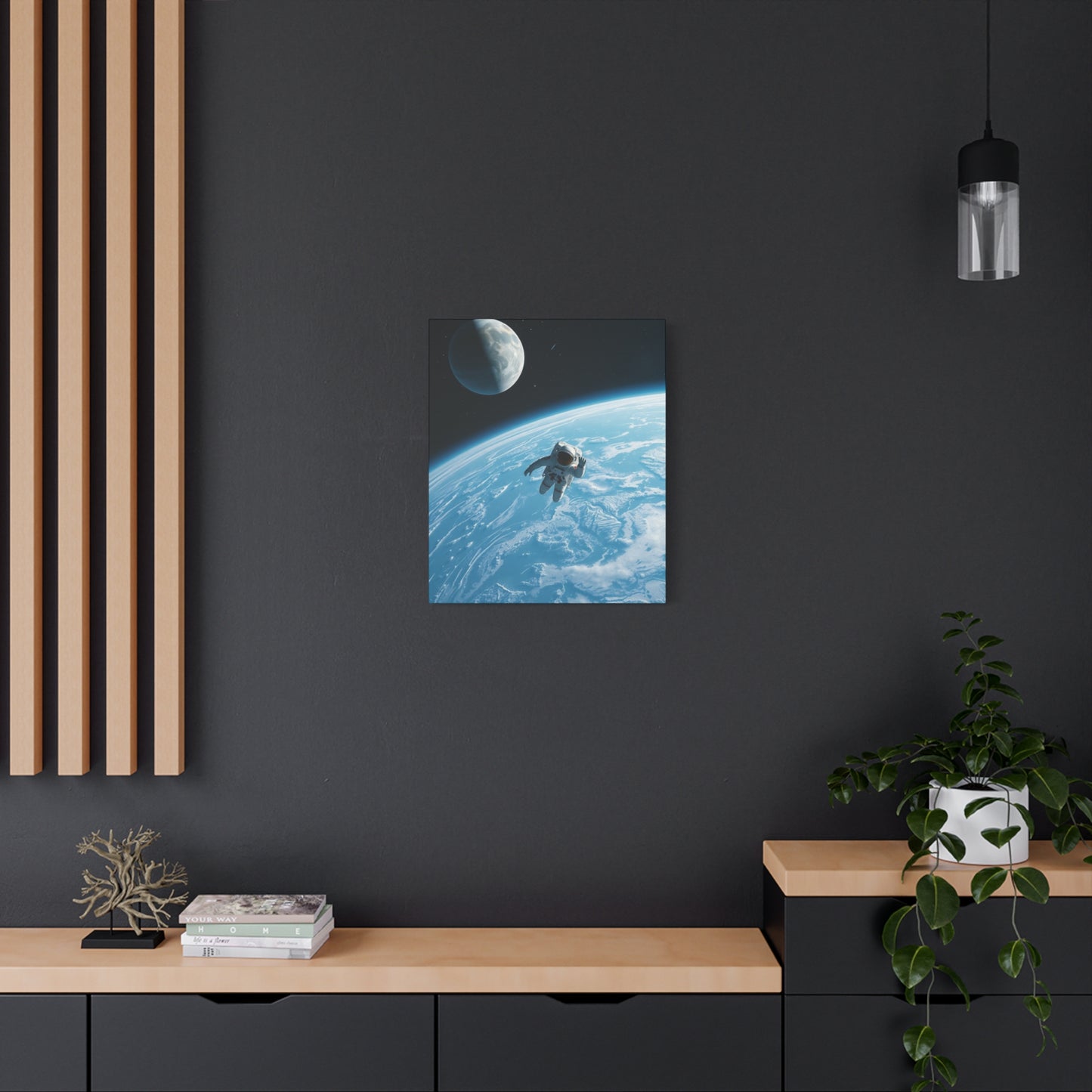 "Beyond Earth" - Premium Canvas Wall Art | Space Collection Gallery Print