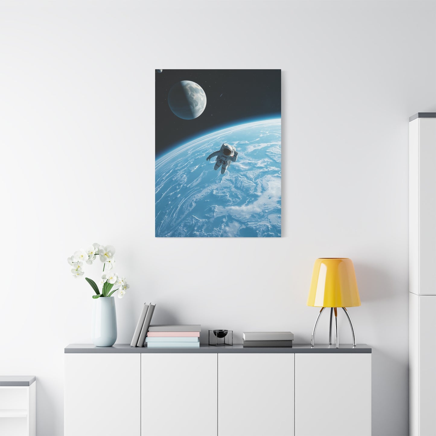 "Beyond Earth" - Premium Canvas Wall Art | Space Collection Gallery Print