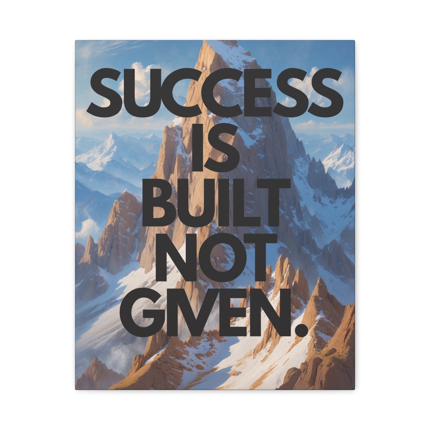 "Built to Last" - Premium Canvas Wall Art | Rise Collection Gallery Print