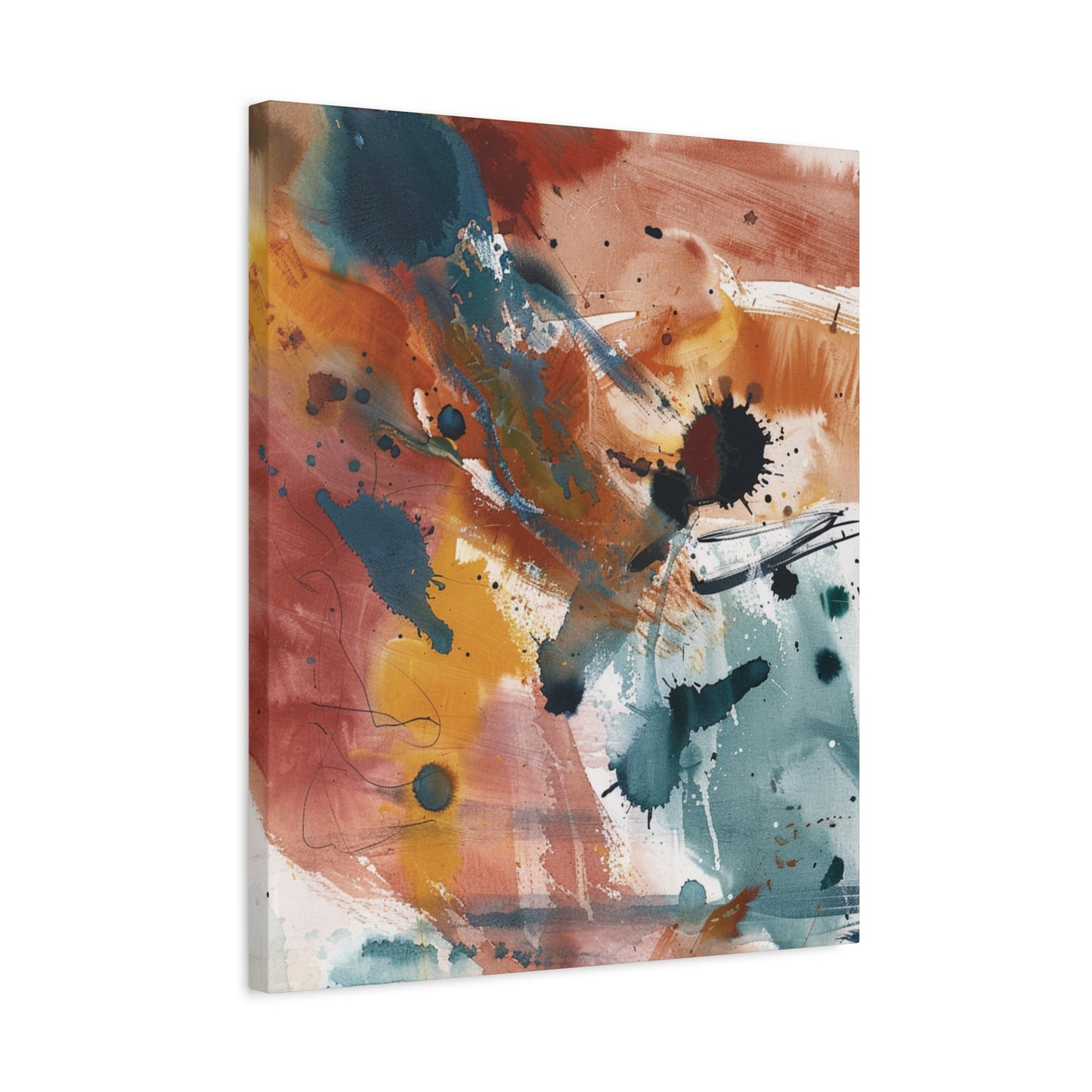 "Copper Dreams" - Premium Canvas Wall Art | Modern Abstract Gallery Print