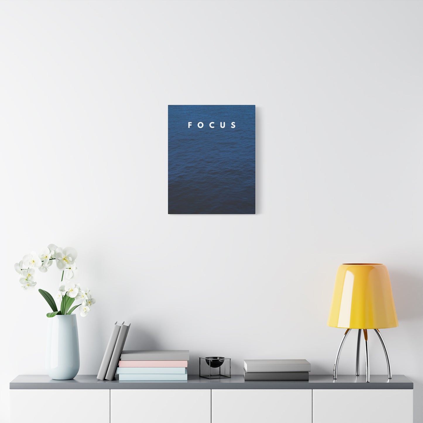 "Focus" - Premium Canvas Wall Art | Rise Collection Gallery Print
