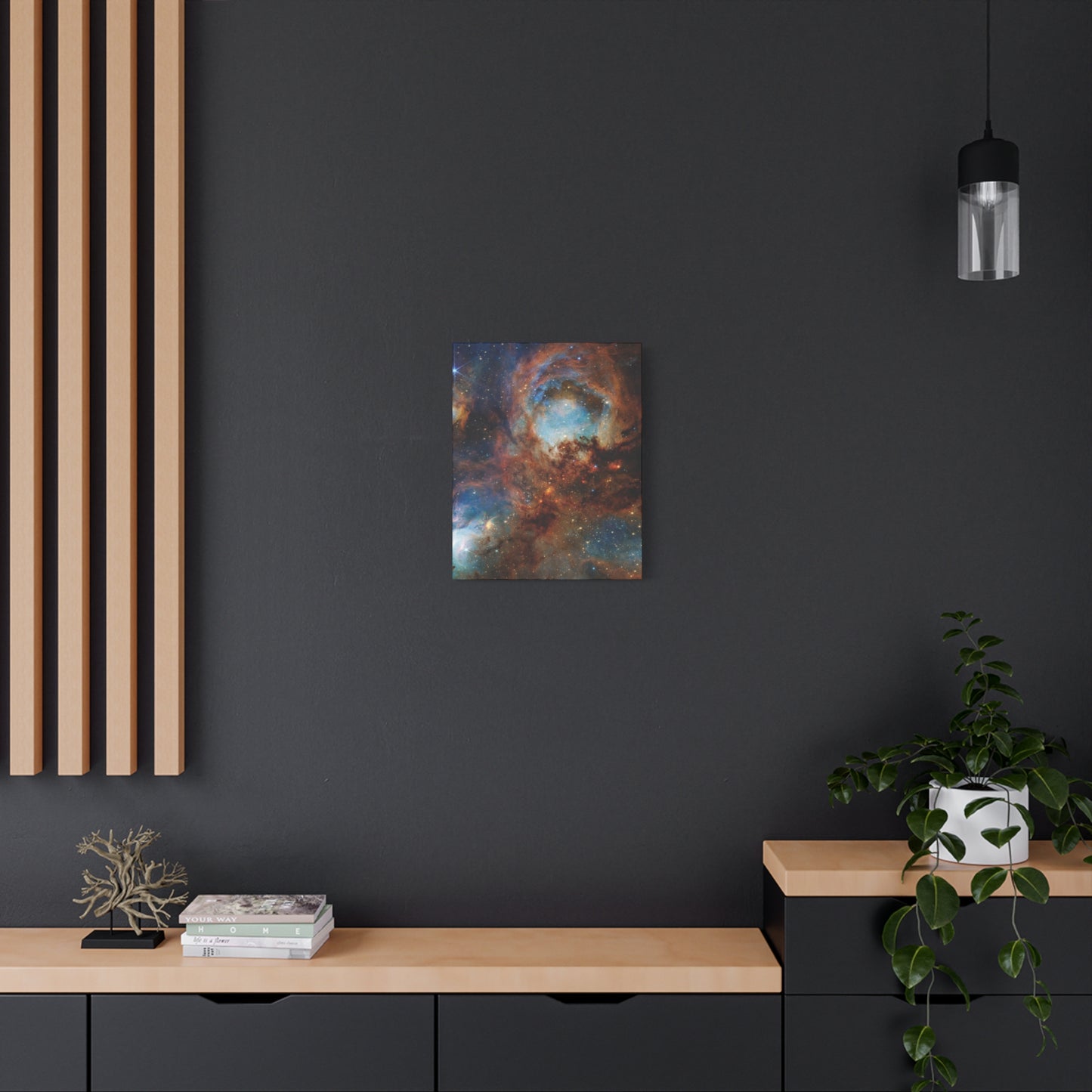Cat’s Paw Nebula – NASA JWST Image | Space Series Canvas Wall Art