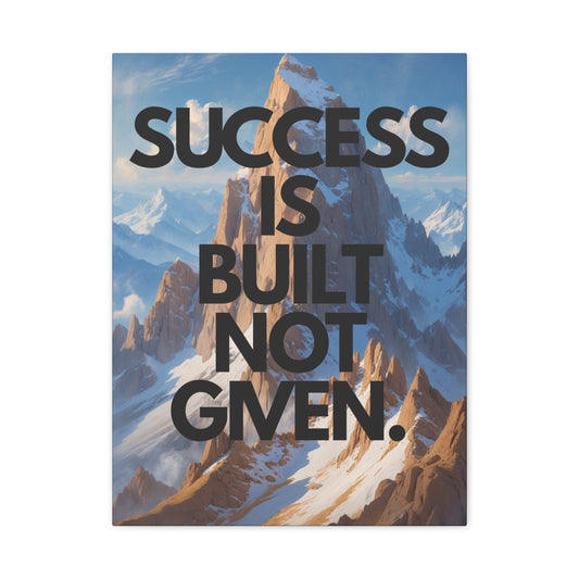 "Built to Last" - Premium Canvas Wall Art | Rise Collection Gallery Print