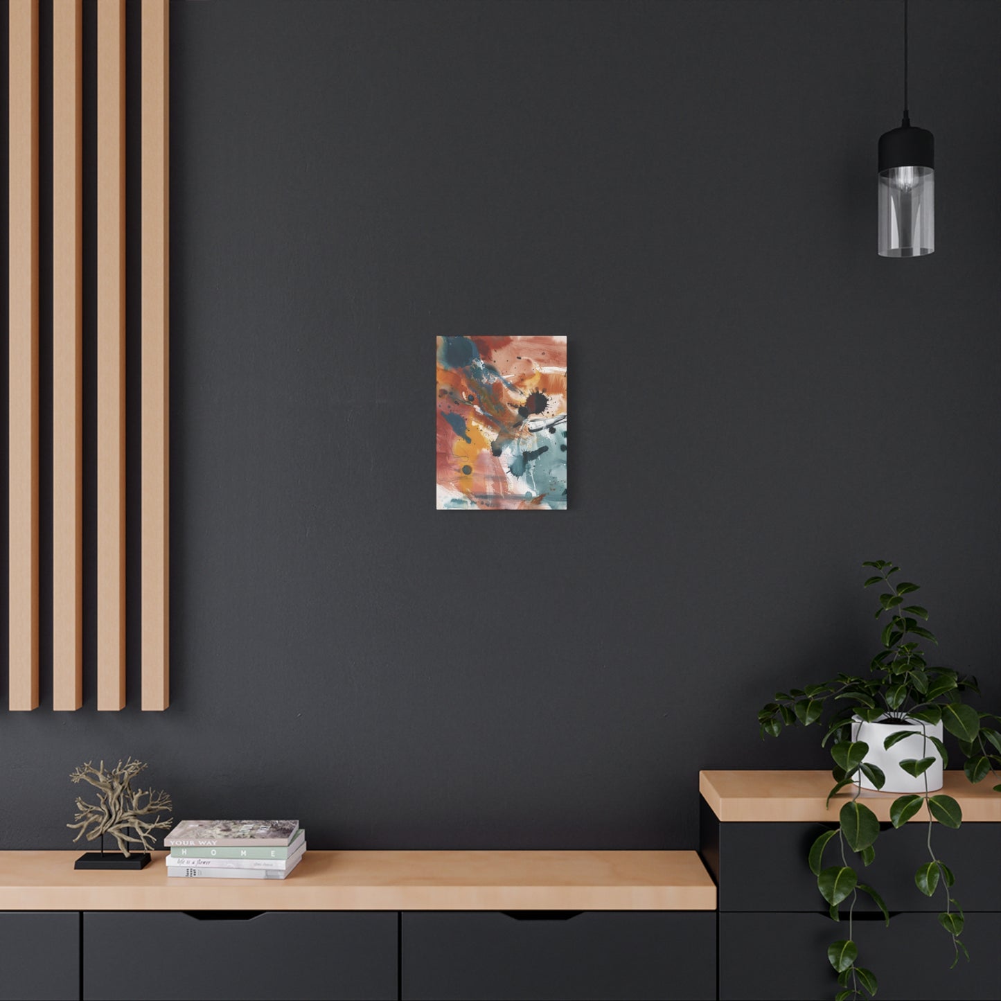 "Copper Dreams" - Premium Canvas Wall Art | Modern Abstract Gallery Print