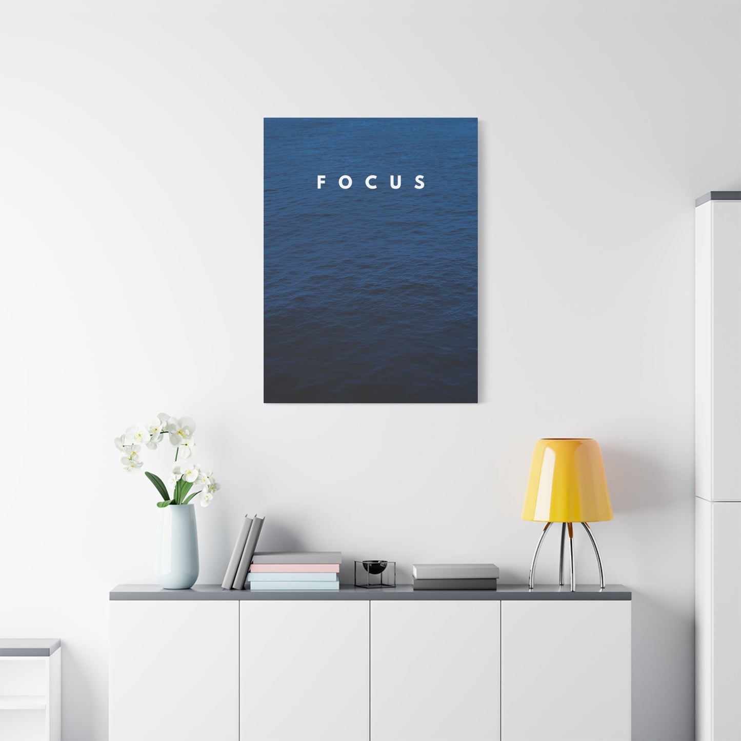 "Focus" - Premium Canvas Wall Art | Rise Collection Gallery Print