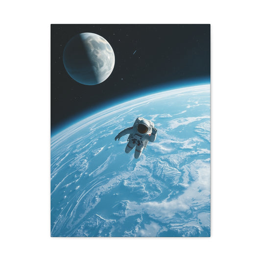 "Beyond Earth" - Premium Canvas Wall Art | Space Collection Gallery Print