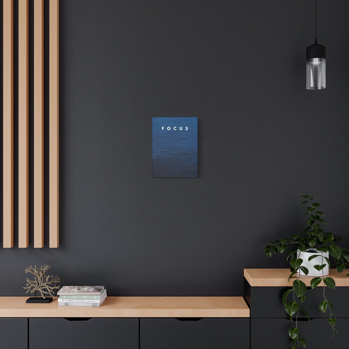 "Focus" - Premium Canvas Wall Art | Rise Collection Gallery Print