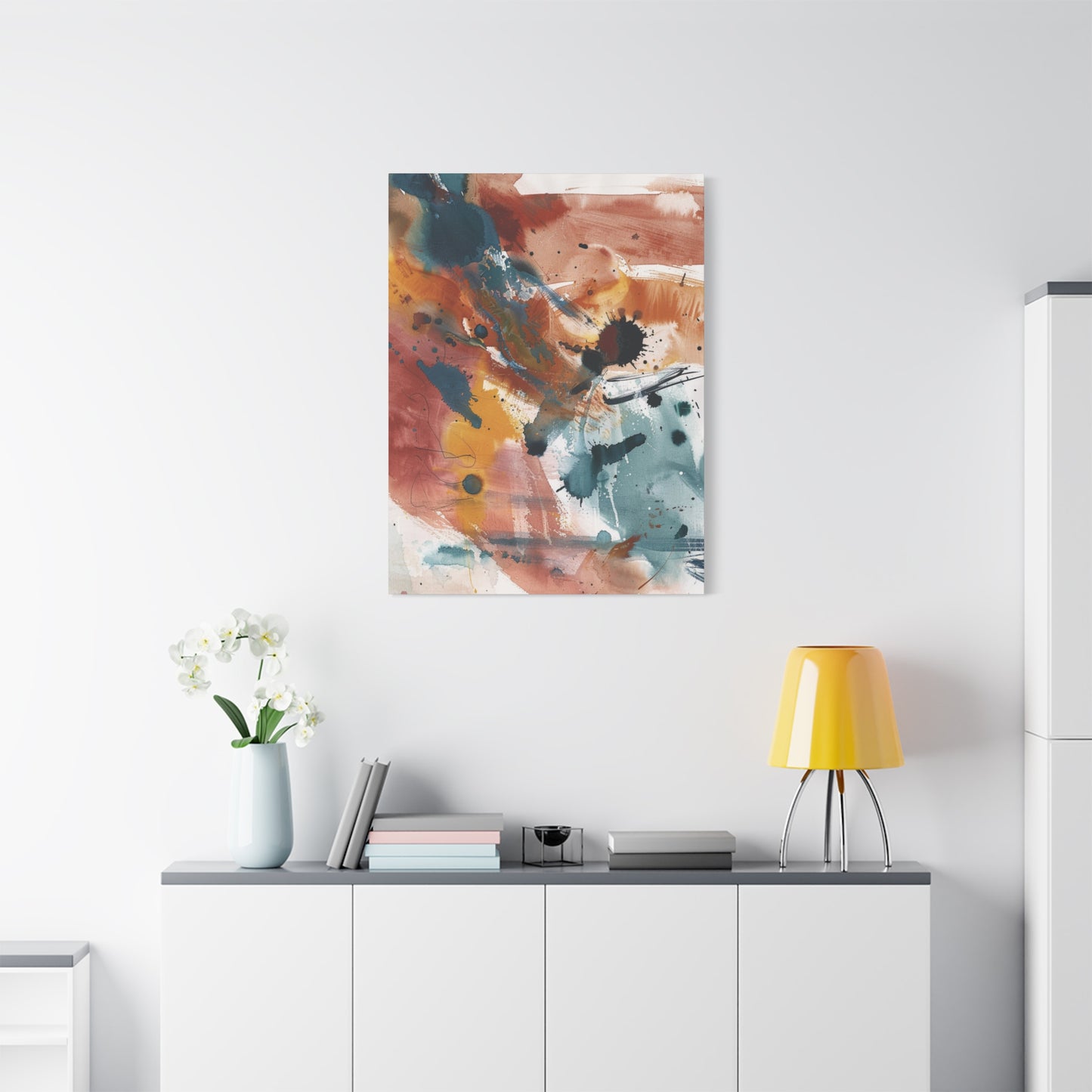 "Copper Dreams" - Premium Canvas Wall Art | Modern Abstract Gallery Print