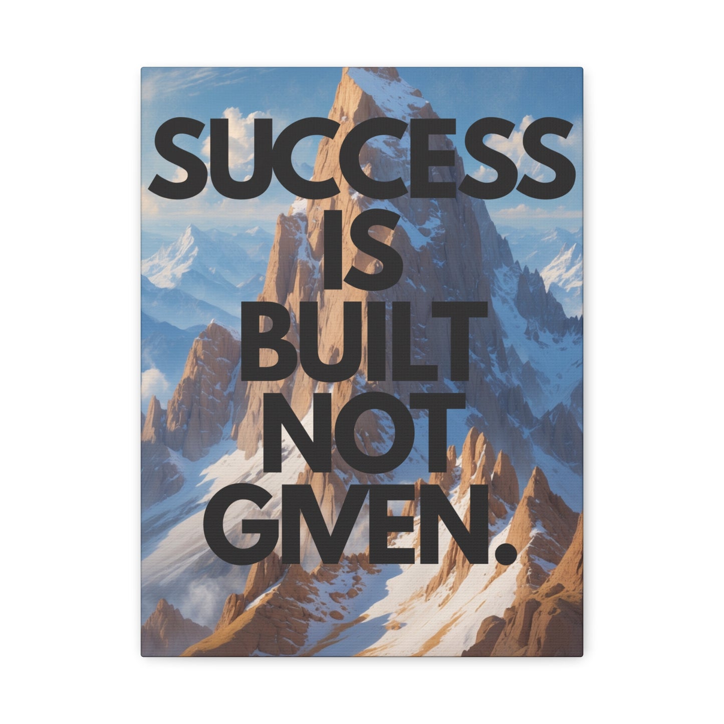 "Built to Last" - Premium Canvas Wall Art | Rise Collection Gallery Print