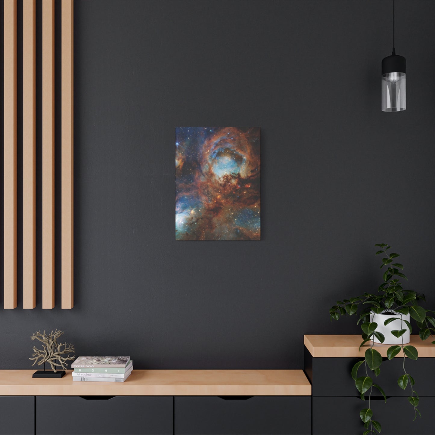 Cat’s Paw Nebula – NASA JWST Image | Space Series Canvas Wall Art