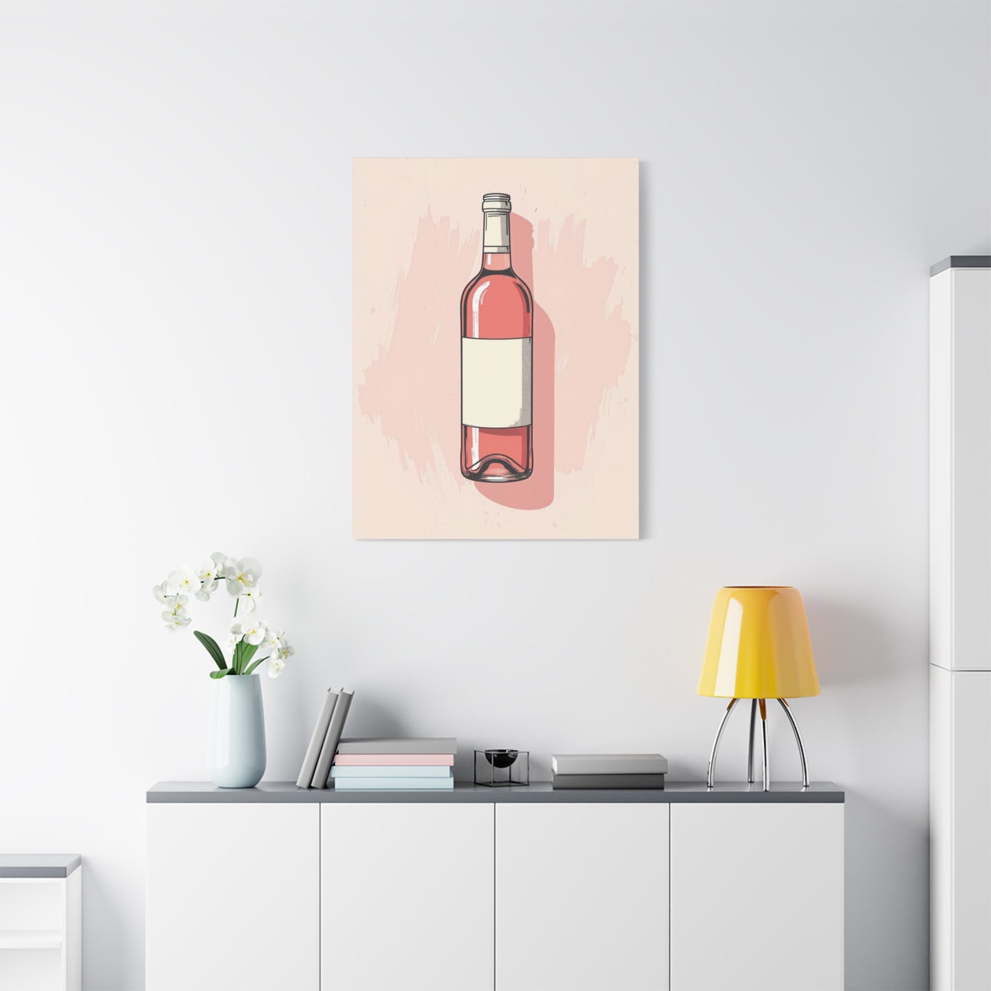 "Blush Hour" - Premium Canvas Wall Art | Essence Collection