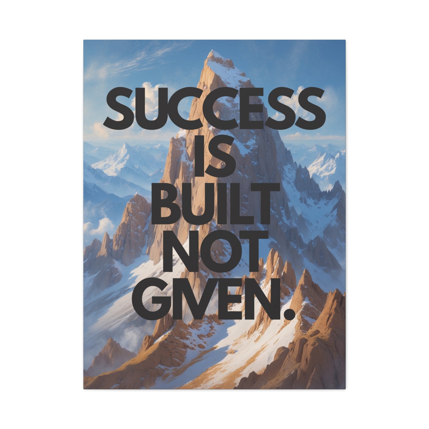 "Built to Last" - Premium Canvas Wall Art | Rise Collection Gallery Print