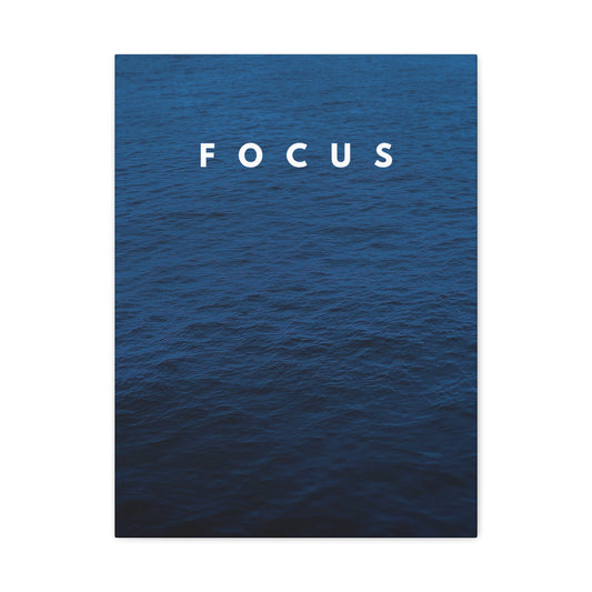 "Focus" - Premium Canvas Wall Art | Rise Collection Gallery Print