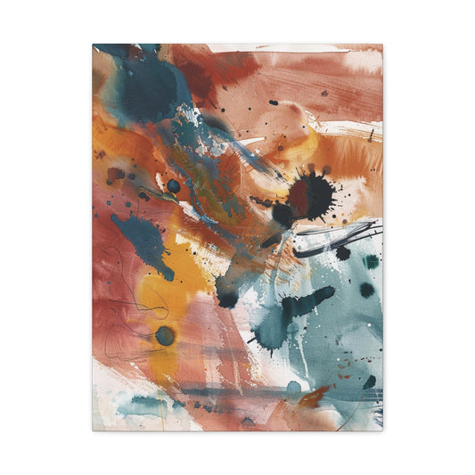 "Copper Dreams" - Premium Canvas Wall Art | Modern Abstract Gallery Print