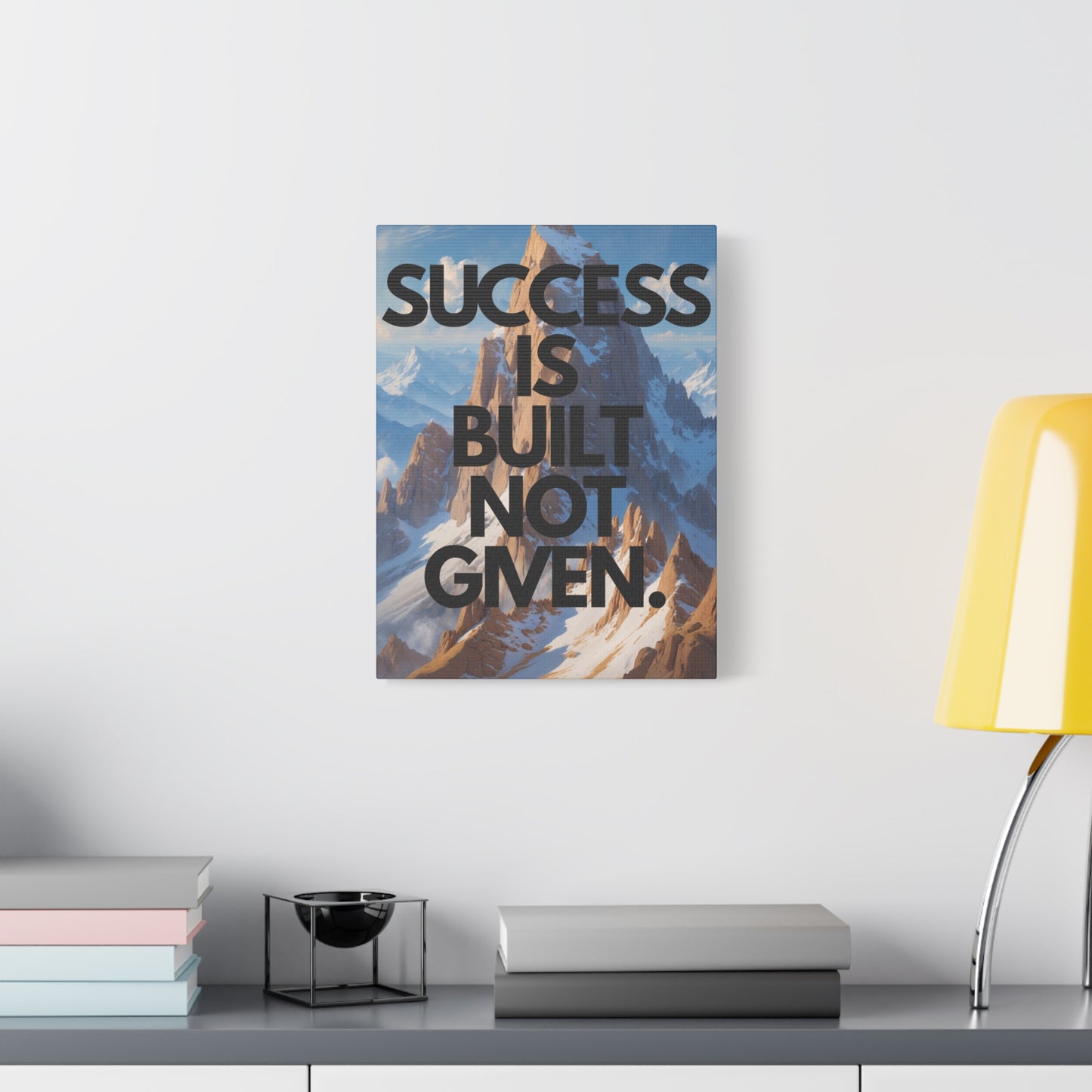 "Built to Last" - Premium Canvas Wall Art | Rise Collection Gallery Print