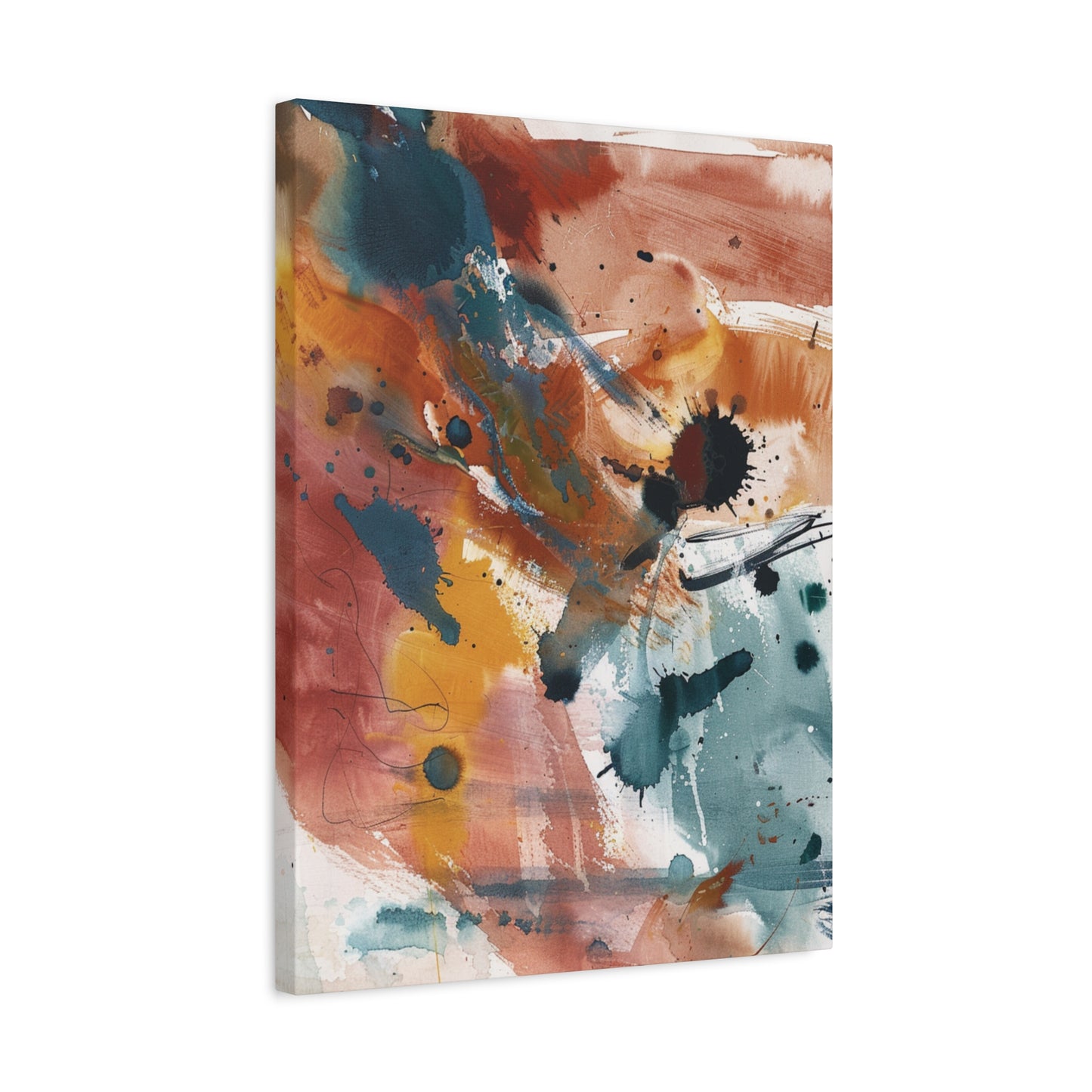"Copper Dreams" - Premium Canvas Wall Art | Modern Abstract Gallery Print
