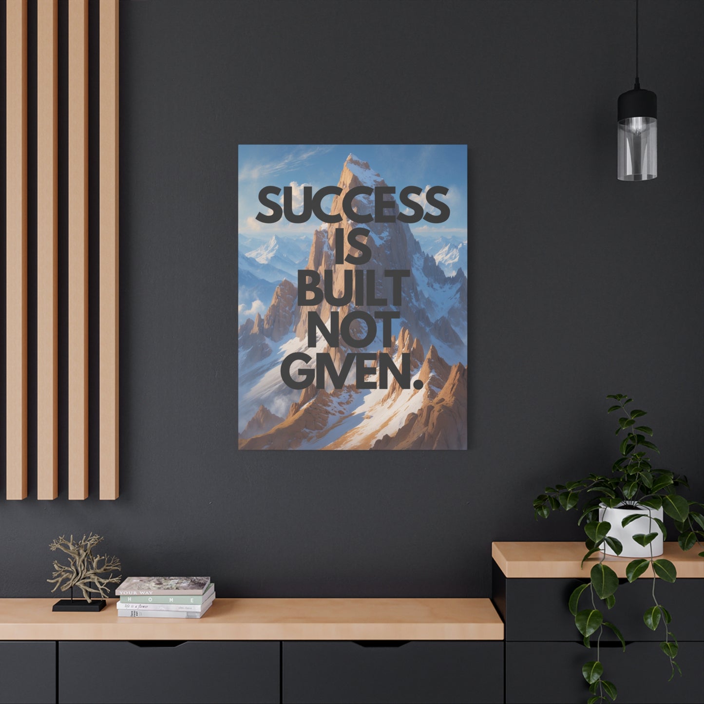 "Built to Last" - Premium Canvas Wall Art | Rise Collection Gallery Print