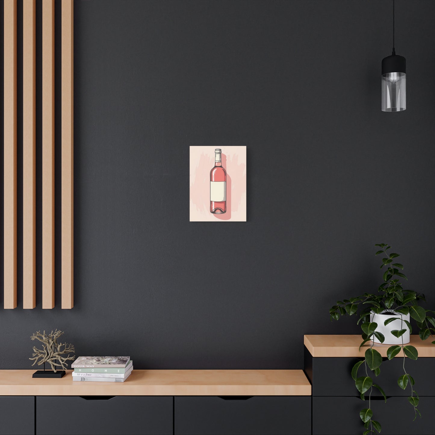 "Blush Hour" - Premium Canvas Wall Art | Essence Collection