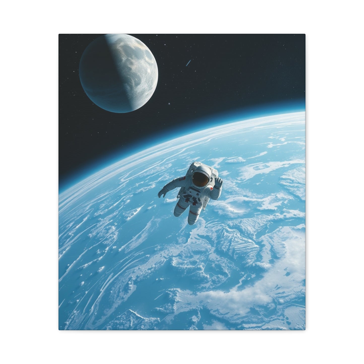 "Beyond Earth" - Premium Canvas Wall Art | Space Collection Gallery Print