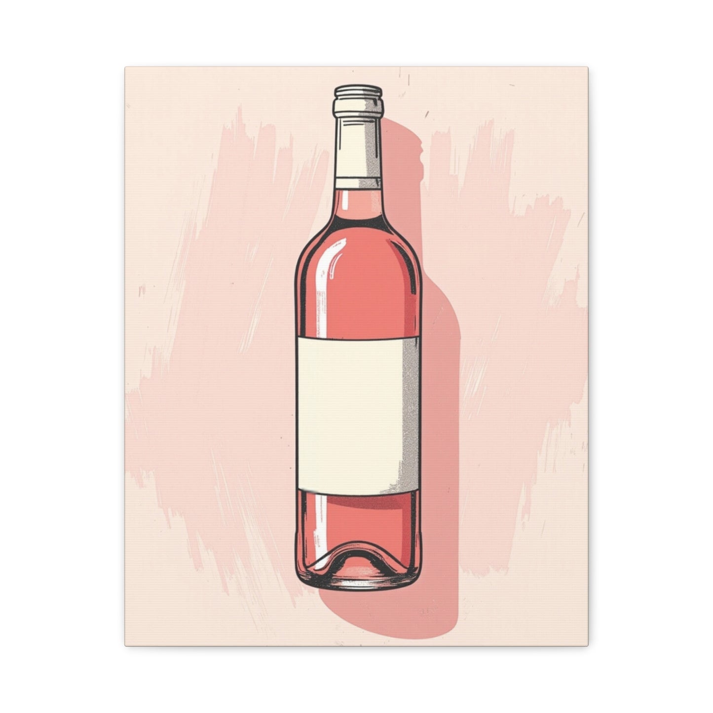 "Blush Hour" - Premium Canvas Wall Art | Essence Collection