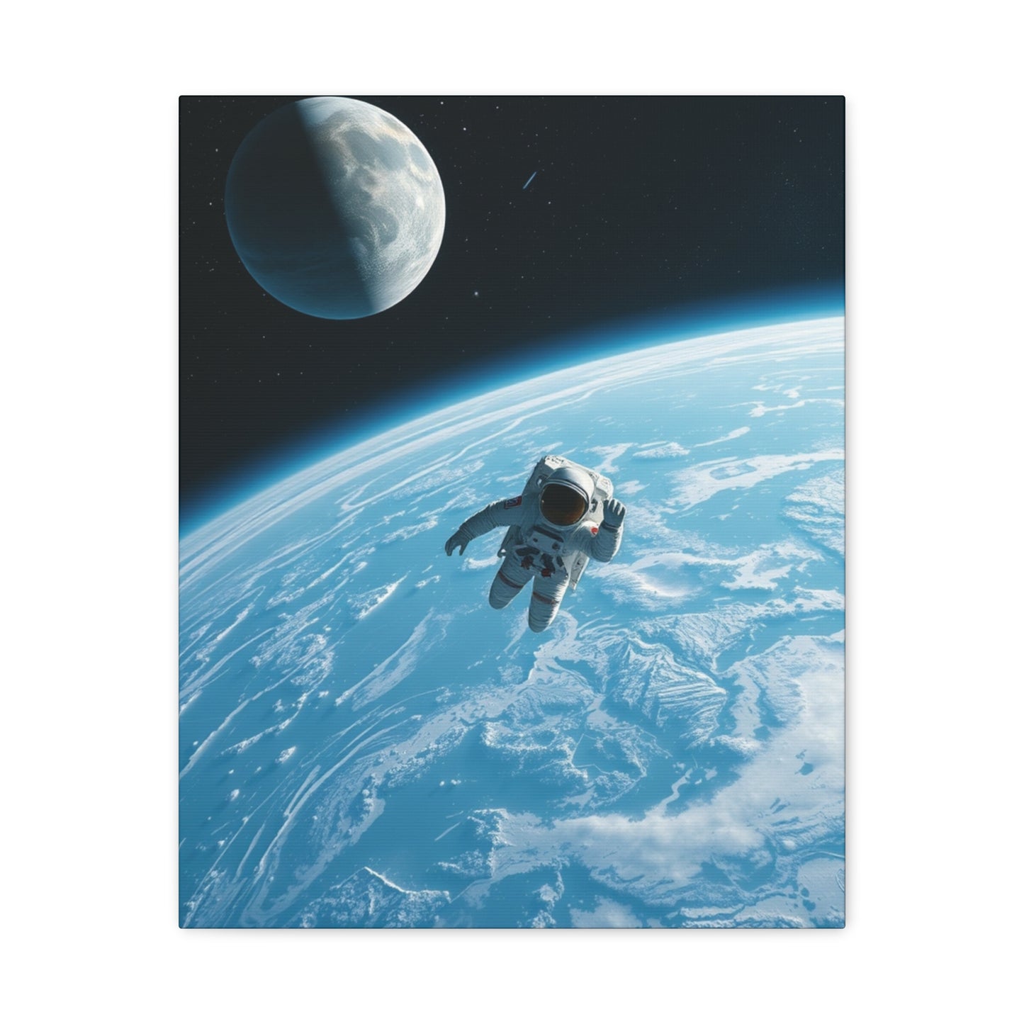 "Beyond Earth" - Premium Canvas Wall Art | Space Collection Gallery Print