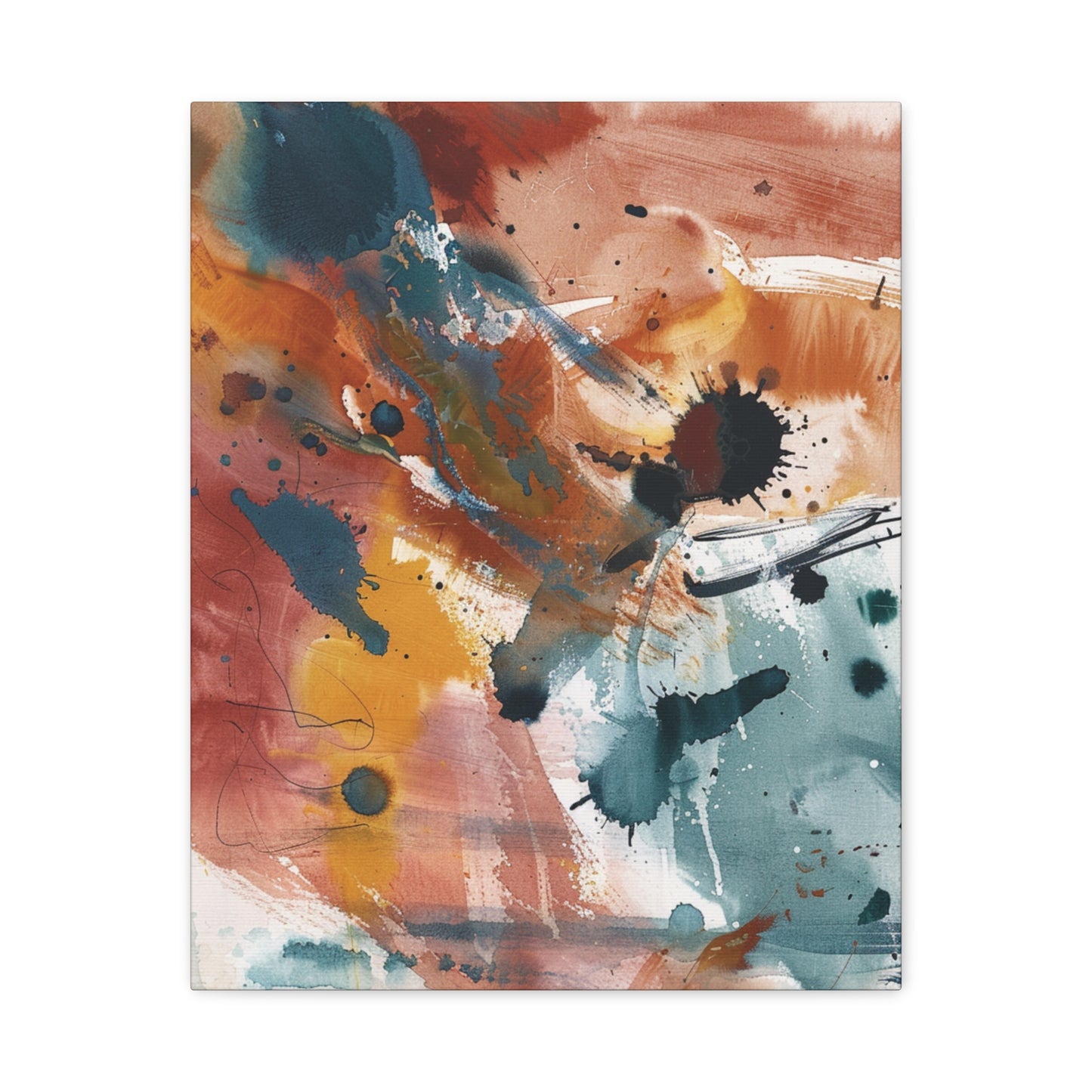 "Copper Dreams" - Premium Canvas Wall Art | Modern Abstract Gallery Print