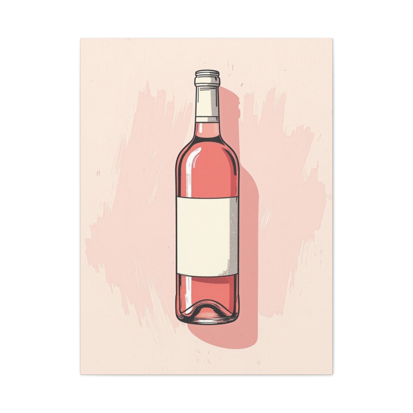 "Blush Hour" - Premium Canvas Wall Art | Essence Collection