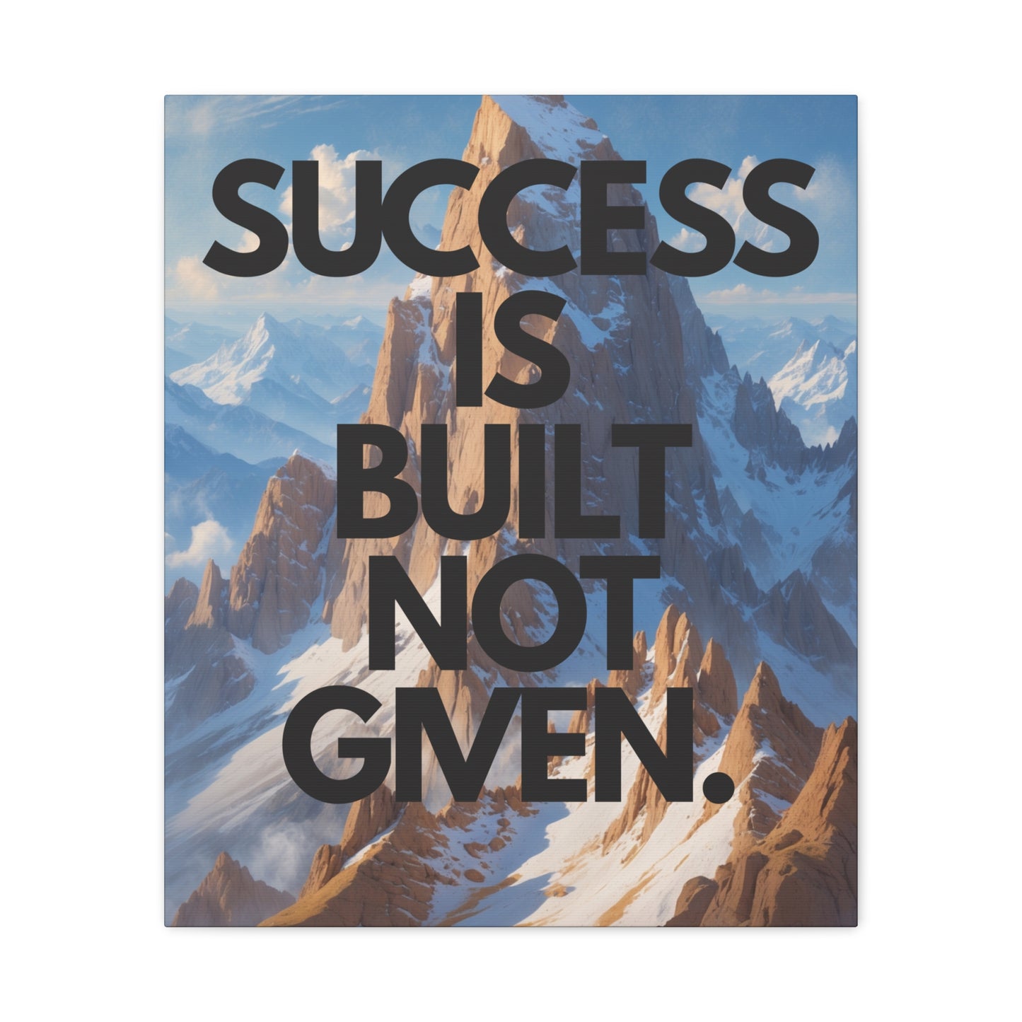"Built to Last" - Premium Canvas Wall Art | Rise Collection Gallery Print