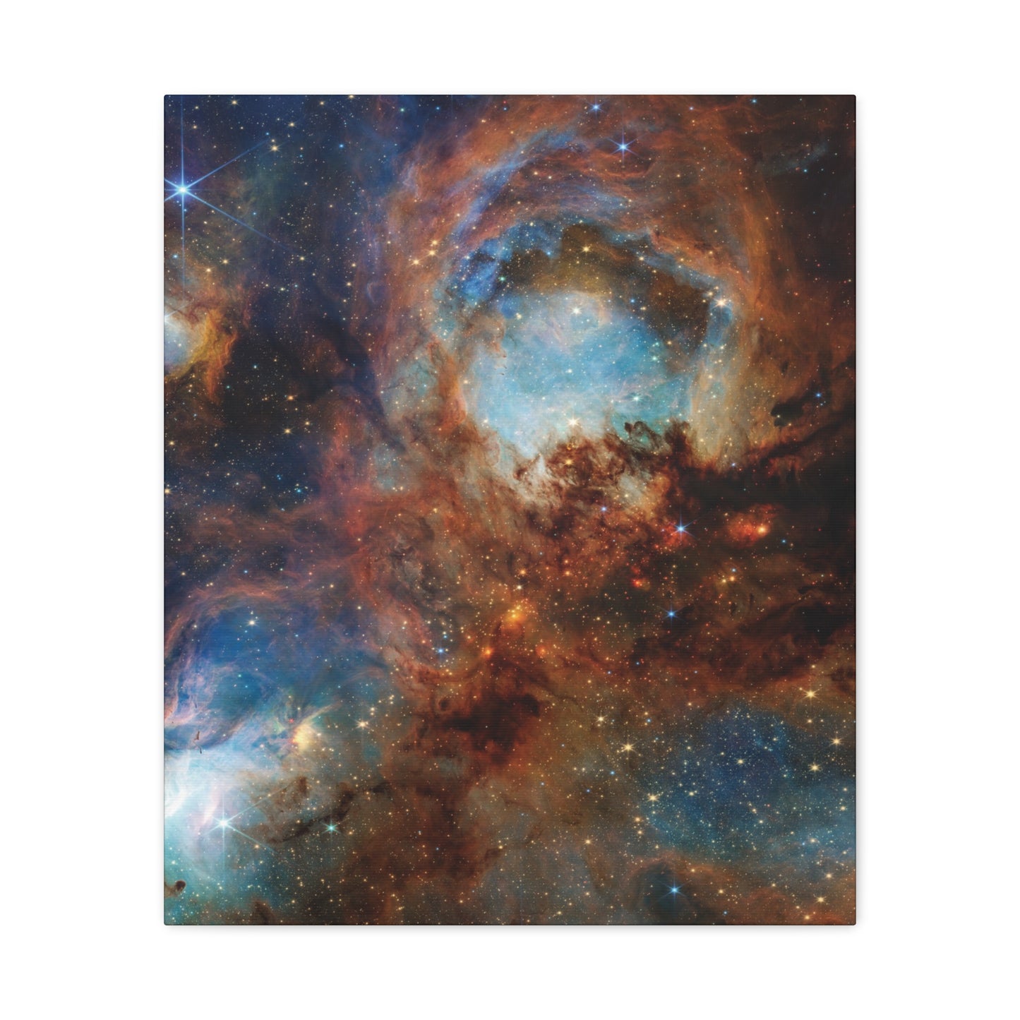 Cat’s Paw Nebula – NASA JWST Image | Space Series Canvas Wall Art