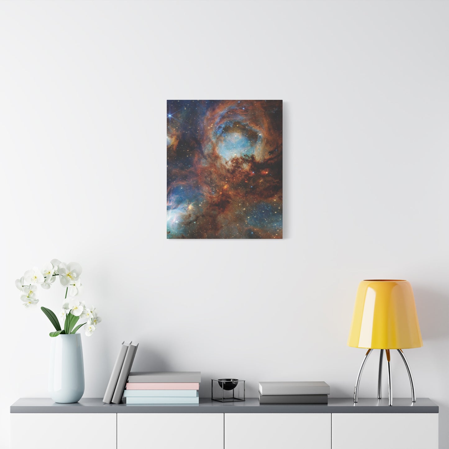 Cat’s Paw Nebula – NASA JWST Image | Space Series Canvas Wall Art