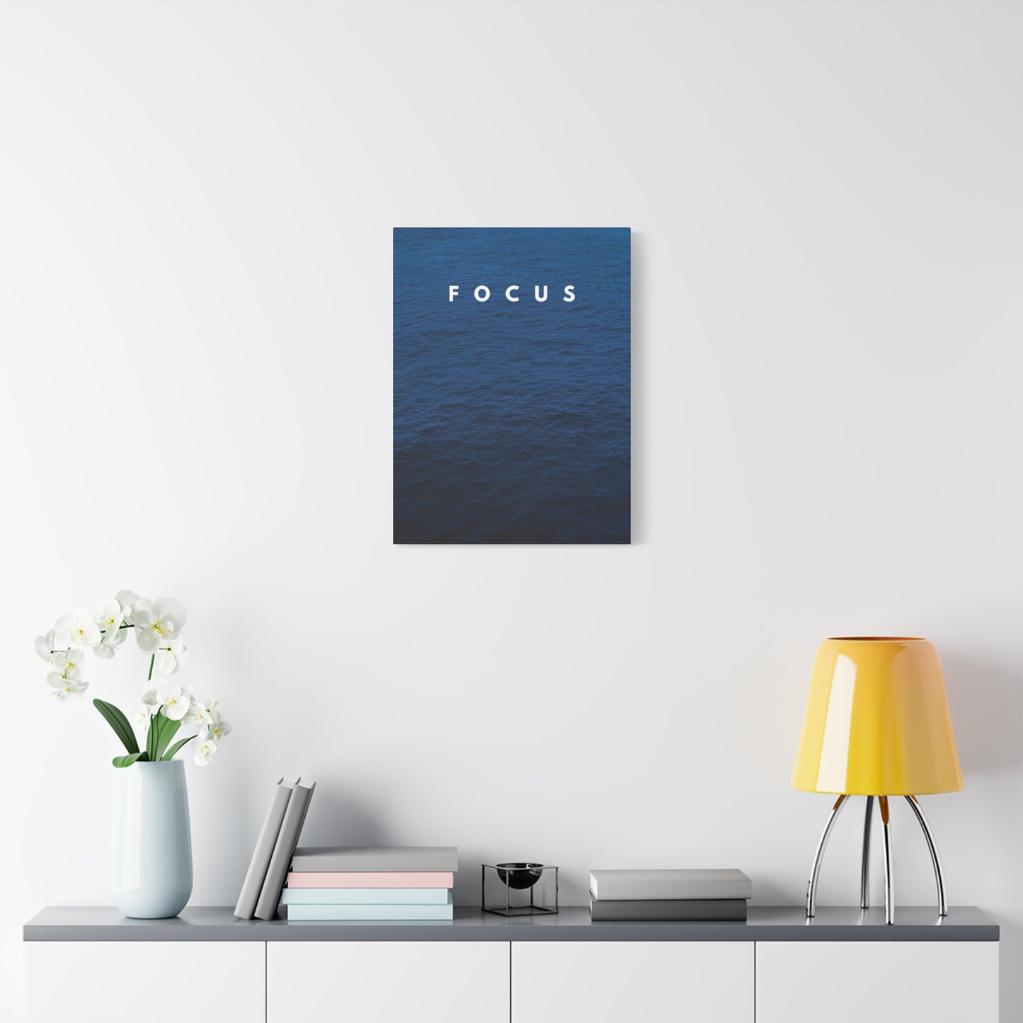 "Focus" - Premium Canvas Wall Art | Rise Collection Gallery Print