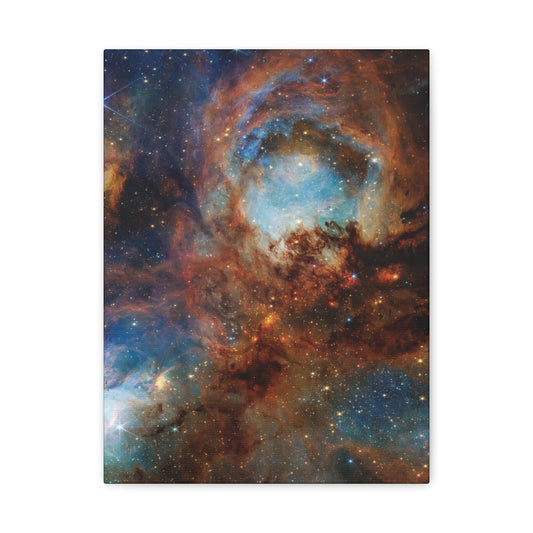 Cat’s Paw Nebula – NASA JWST Image | Space Series Canvas Wall Art