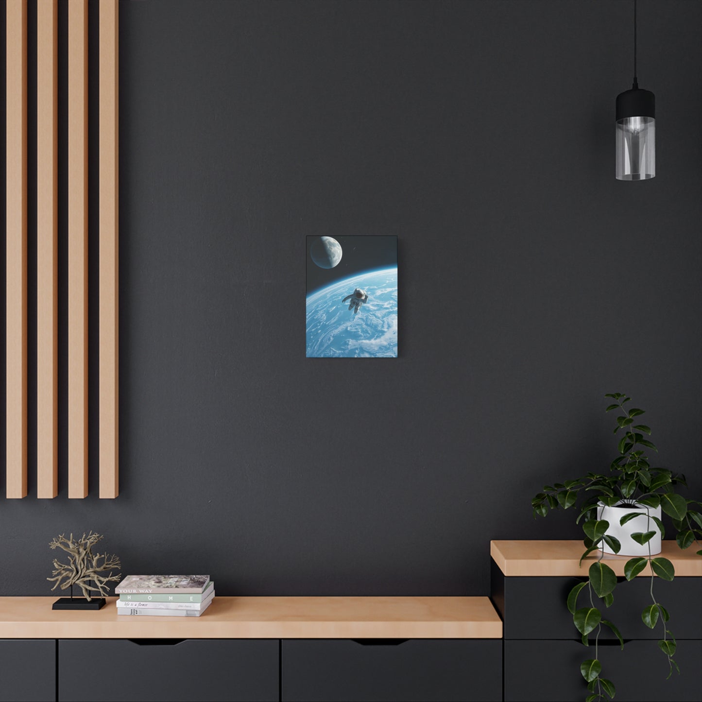 "Beyond Earth" - Premium Canvas Wall Art | Space Collection Gallery Print