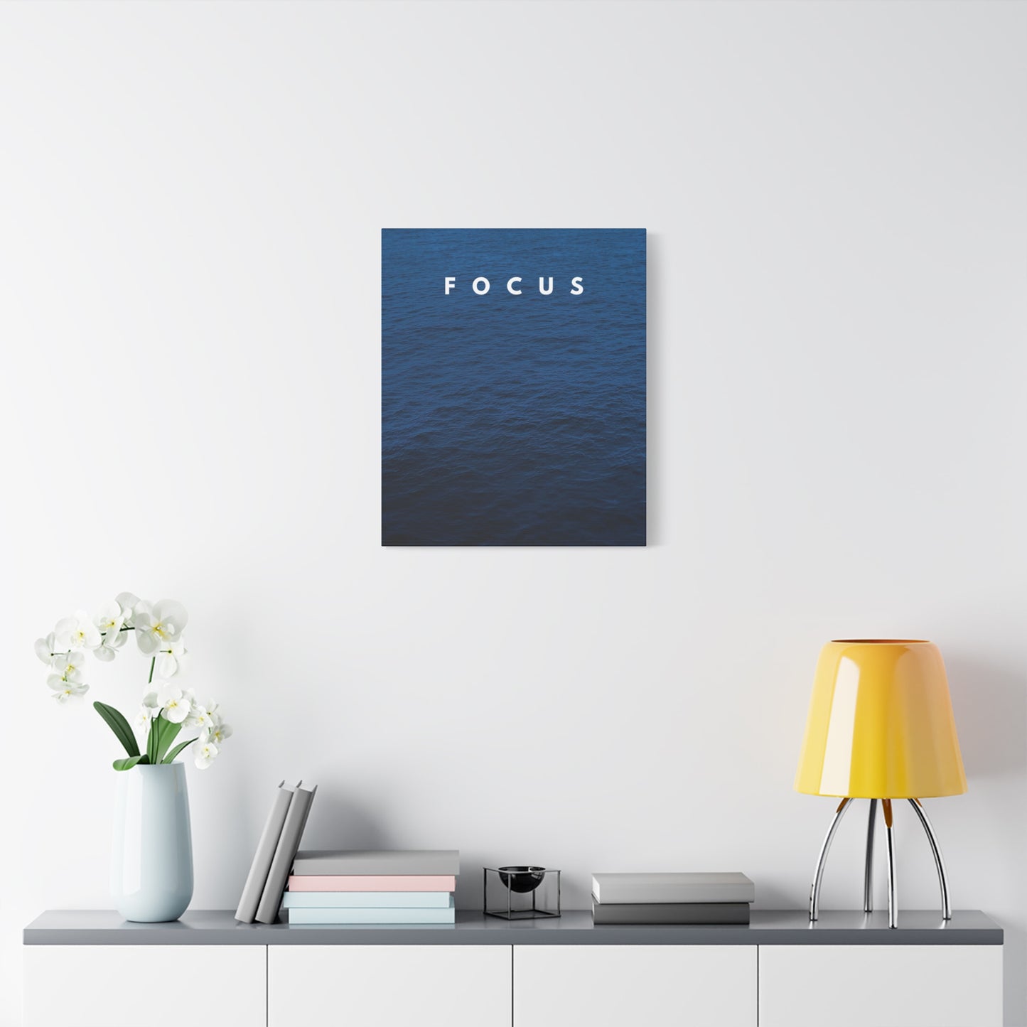 "Focus" - Premium Canvas Wall Art | Rise Collection Gallery Print