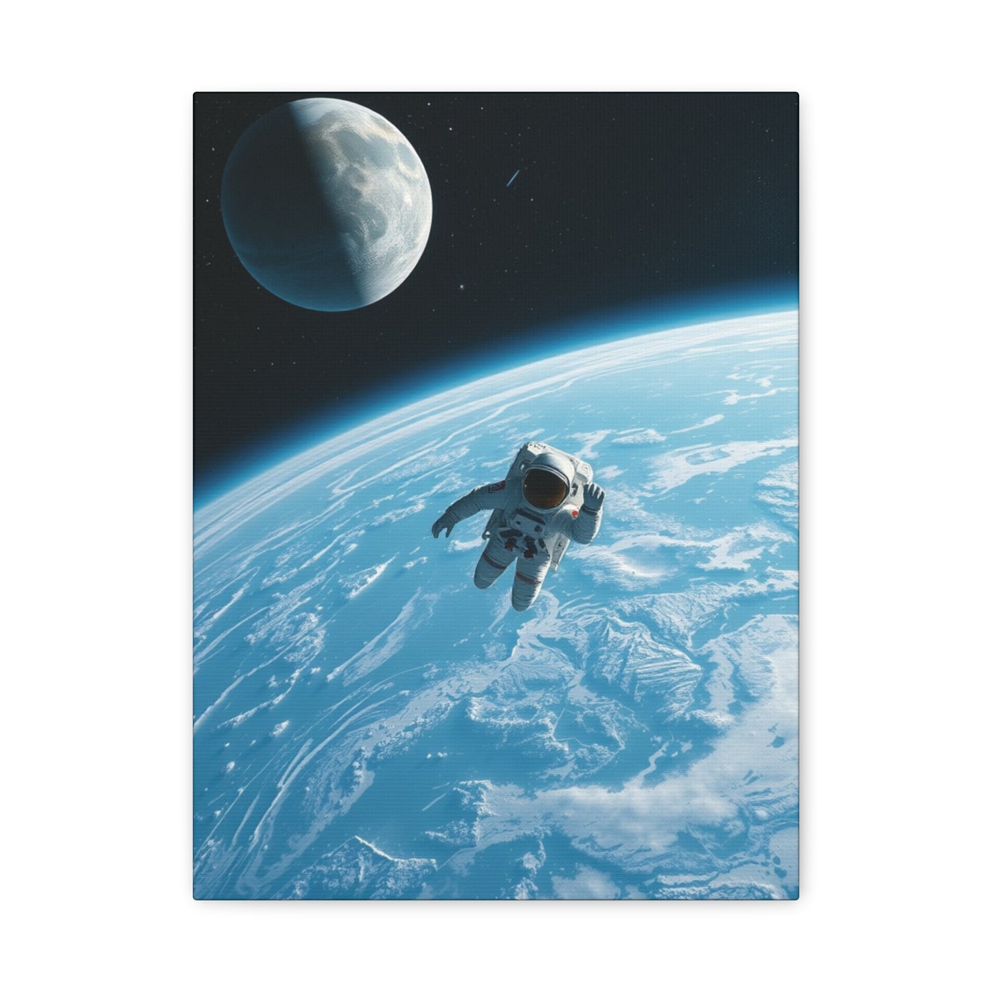 "Beyond Earth" - Premium Canvas Wall Art | Space Collection Gallery Print