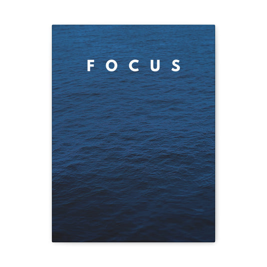 "Focus" - Premium Canvas Wall Art | Rise Collection Gallery Print