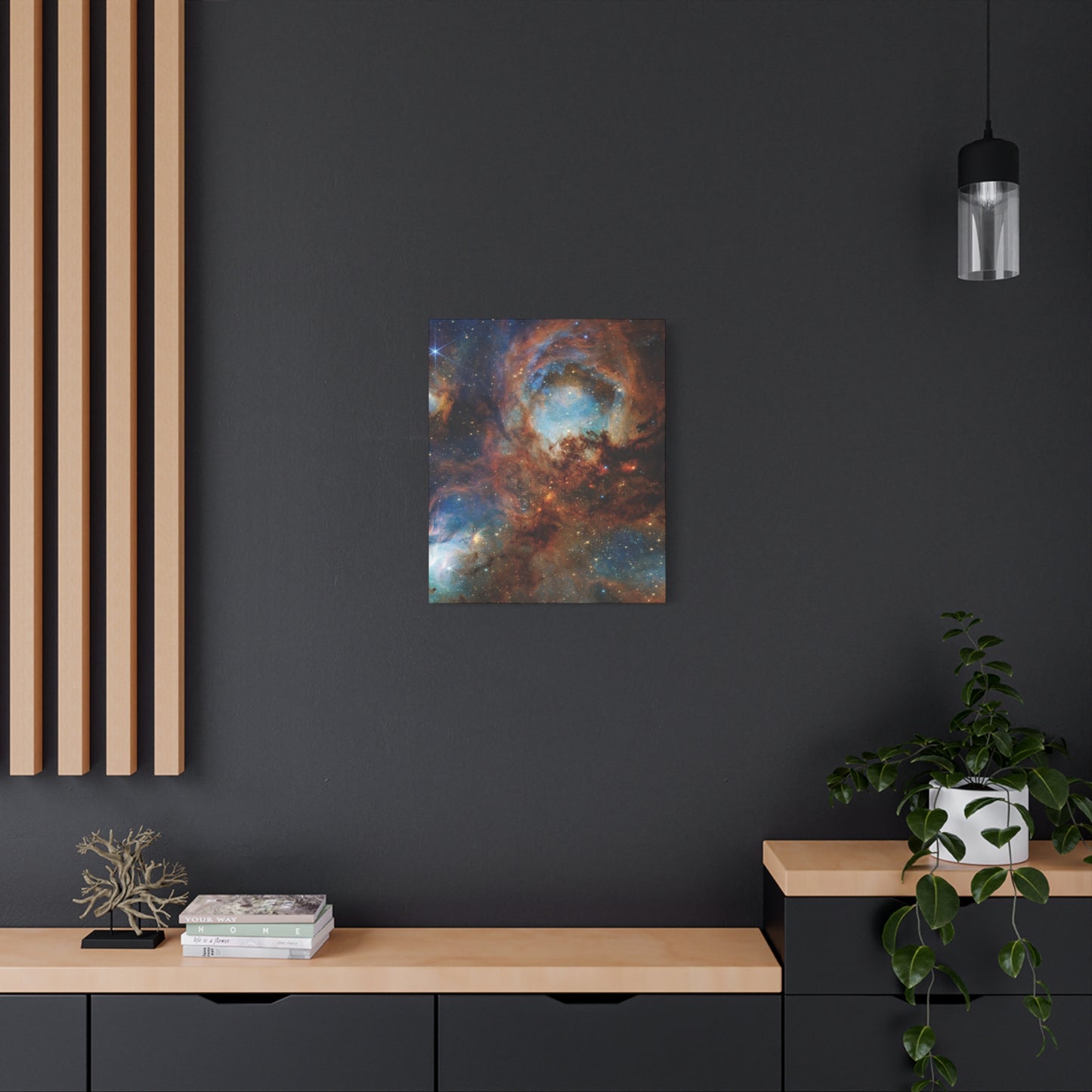 Cat’s Paw Nebula – NASA JWST Image | Space Series Canvas Wall Art