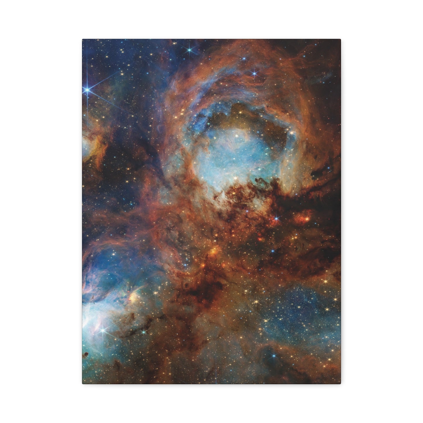 Cat’s Paw Nebula – NASA JWST Image | Space Series Canvas Wall Art