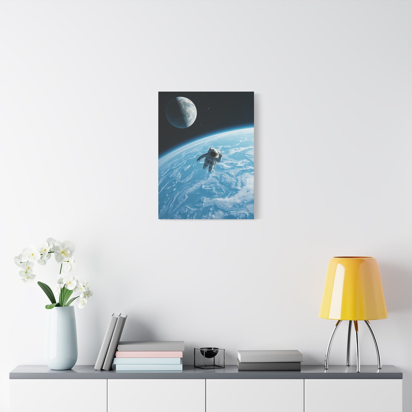 "Beyond Earth" - Premium Canvas Wall Art | Space Collection Gallery Print