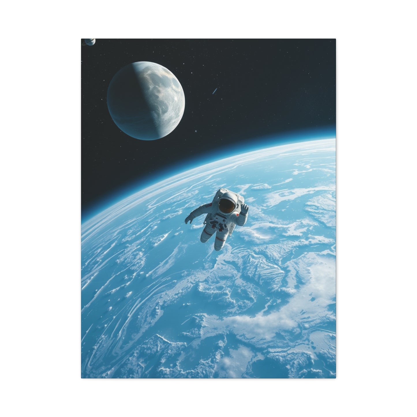 "Beyond Earth" - Premium Canvas Wall Art | Space Collection Gallery Print