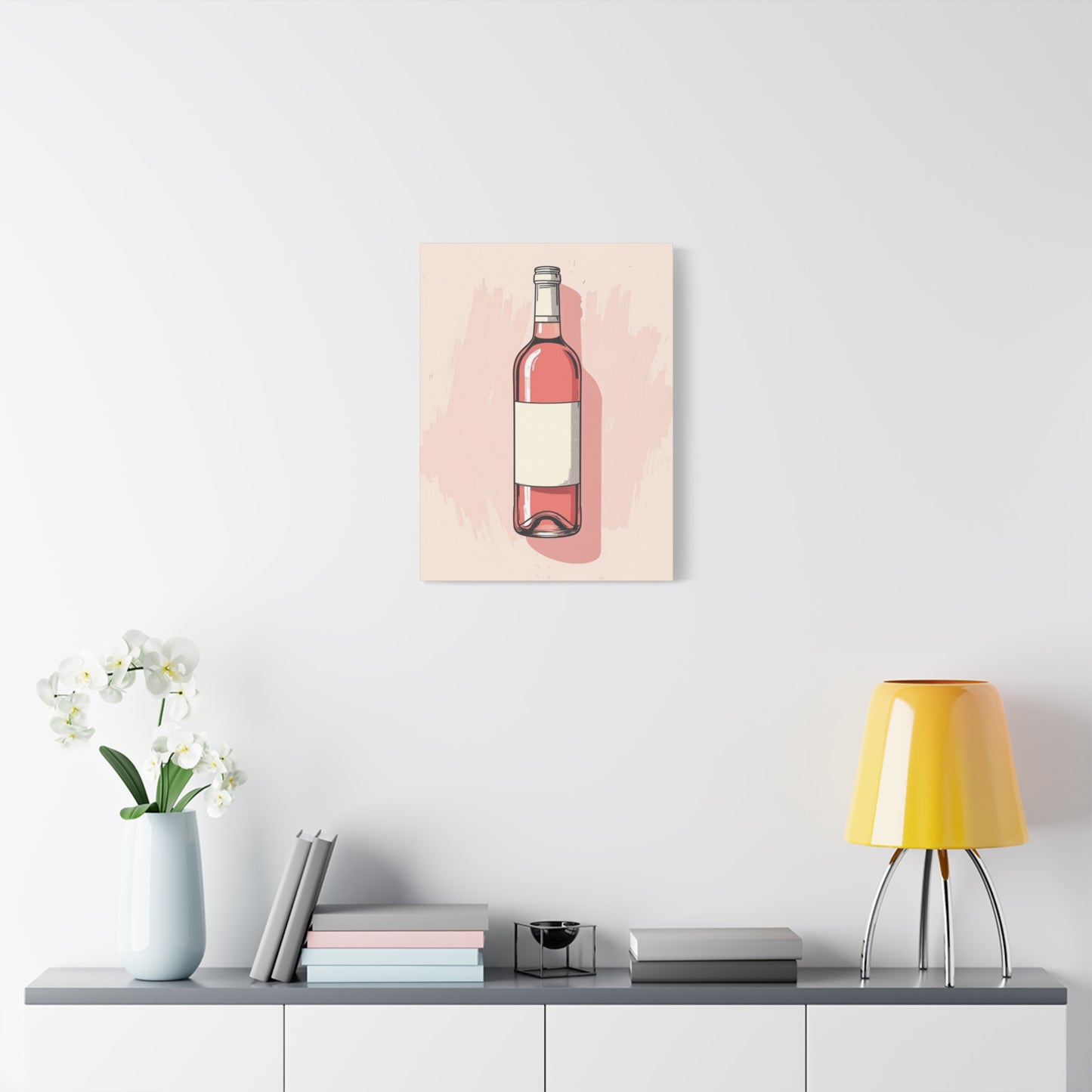 "Blush Hour" - Premium Canvas Wall Art | Essence Collection