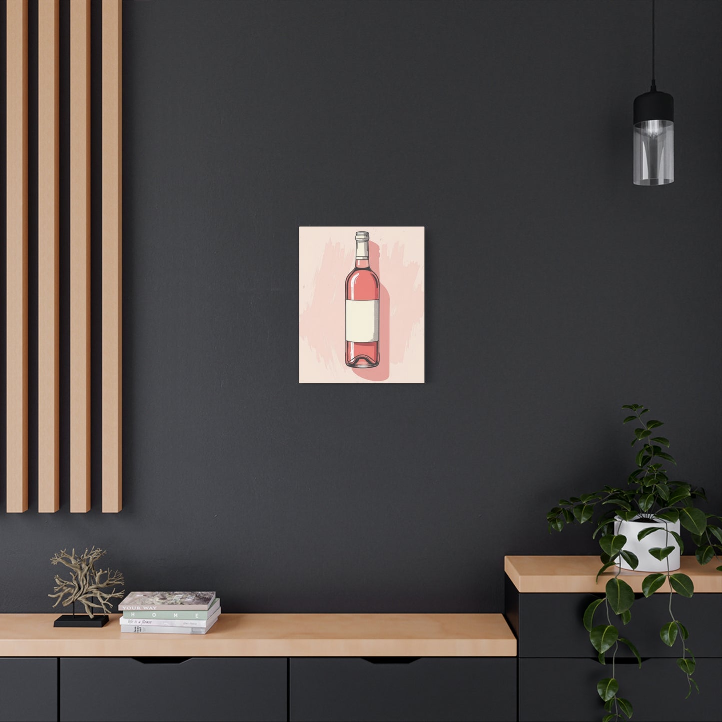 "Blush Hour" - Premium Canvas Wall Art | Essence Collection