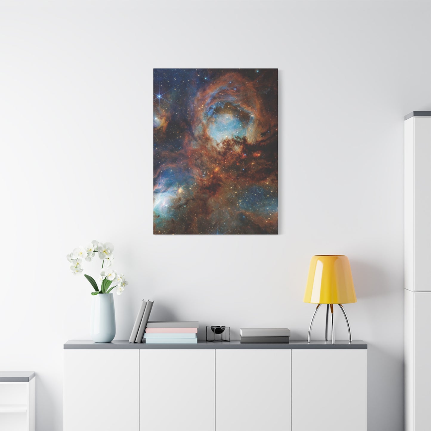 Cat’s Paw Nebula – NASA JWST Image | Space Series Canvas Wall Art