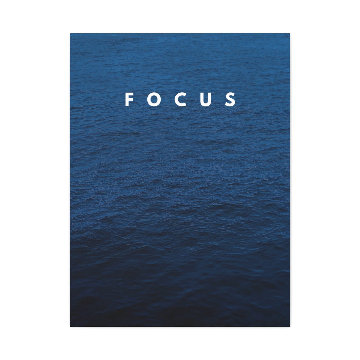 "Focus" - Premium Canvas Wall Art | Rise Collection Gallery Print
