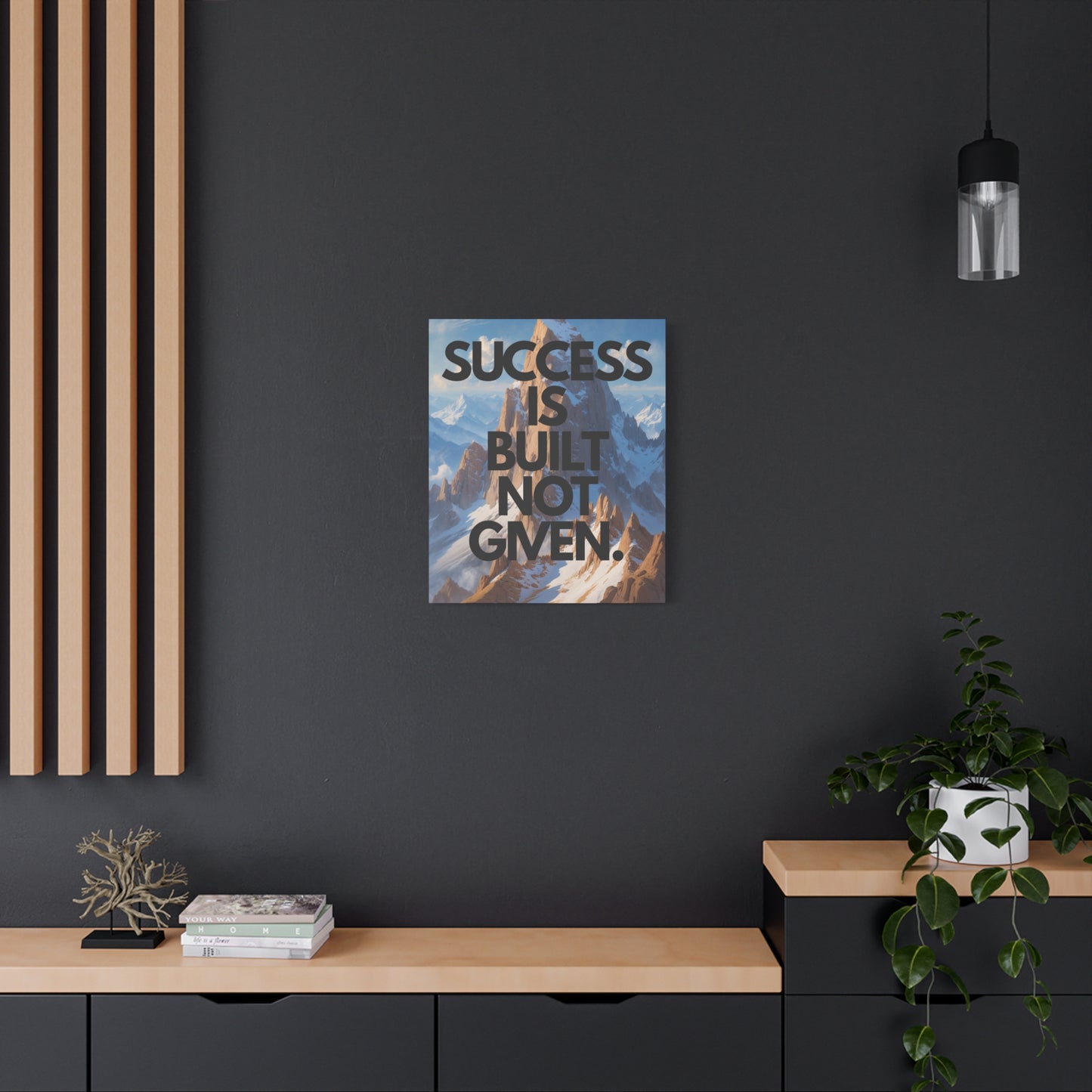 "Built to Last" - Premium Canvas Wall Art | Rise Collection Gallery Print