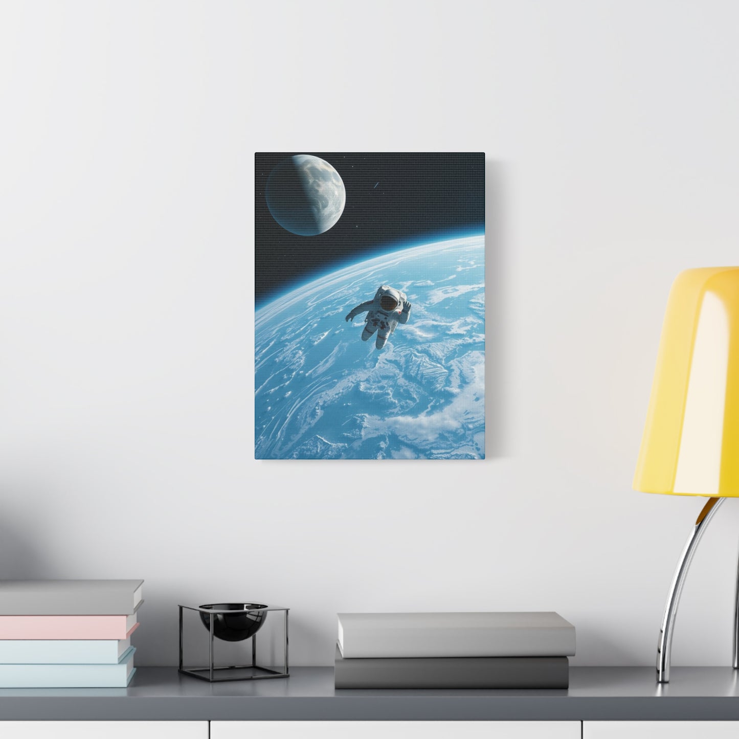 "Beyond Earth" - Premium Canvas Wall Art | Space Collection Gallery Print